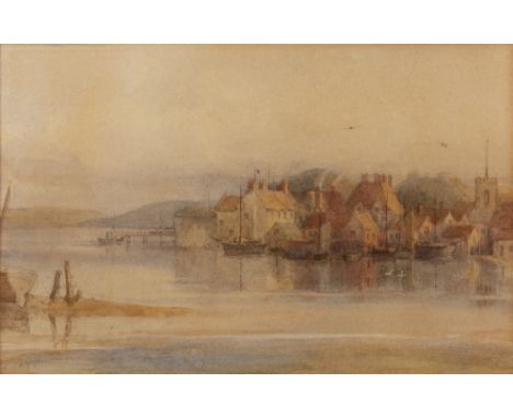 K S Sandford Country cottages, watercolour, signed lower left, 26cm x 36cm and two other 19th/early 20th Century watercolour 