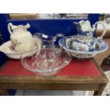 19th cent. Glass & Ceramics: