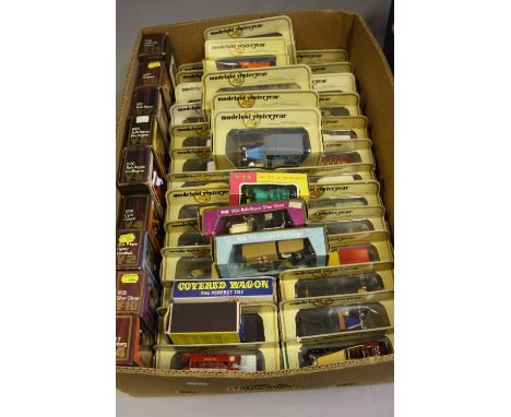 A QUANTITY OF BOXED MATCHBOX 'MODELS OF YESTERYEAR' DIECAST MODELS, mainly 1970's and 1980's issues, includes American toy fa