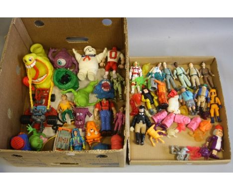 A COLLECTION OF KENNER THE REAL GHOSTBUSTERS FIGURES AND ACCESSORIES, to include assorted ghosts and figures from the Haunted