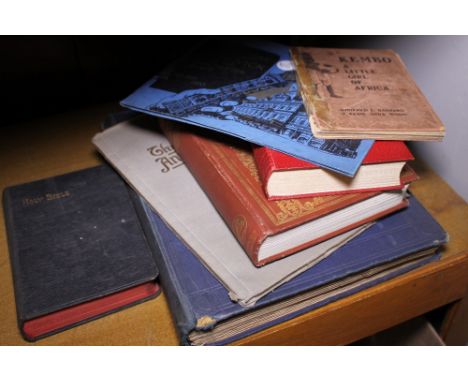Collection of old books including 1935 pantomime programme, colour plated book of Women Of The Bible etc