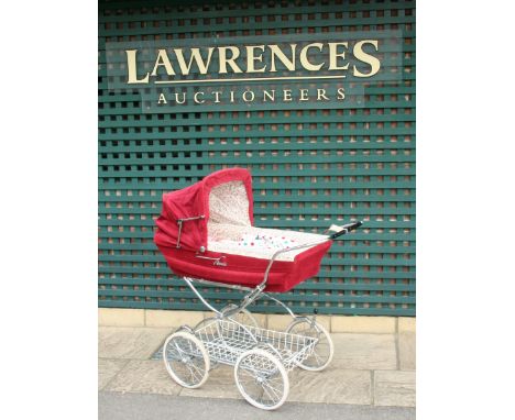 Royal Red Pram - N.B. This item is sold as a collectable item and is not for use as a pram