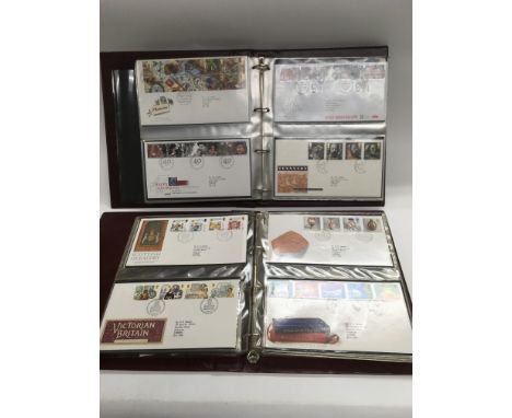 Two boxes of first day covers.