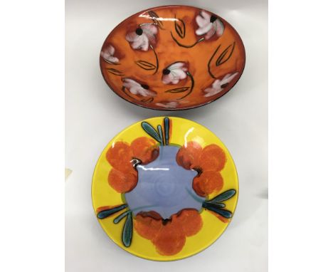 Two contemporary Poole pottery bowls