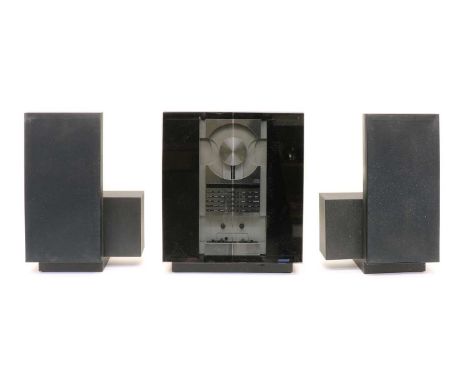 A Bang and Olufson Ouverture 2637, and two speakers 6202 L and R, and two Beolab 1642 speakersCondition report: With wiring a