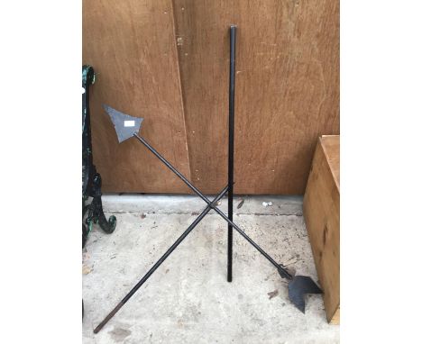 AN ARROW SHAPED WEATHER VANE 