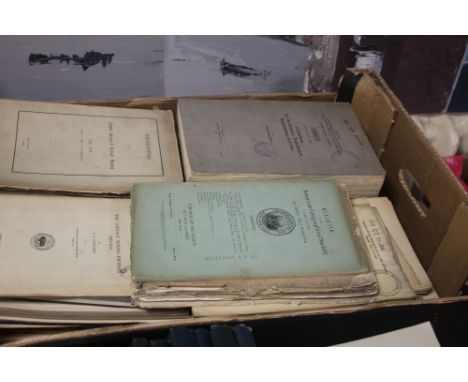 TWO TRAYS OF GEOLOGY AND MINING MANY PLATES AND MAPS