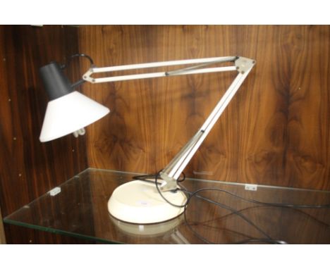 AN ANGLE POISED LAMP 