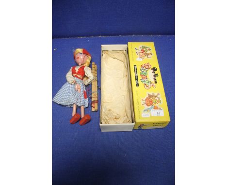 A BOXED PELHAM PUPPET (SS DUTCH GIRL)