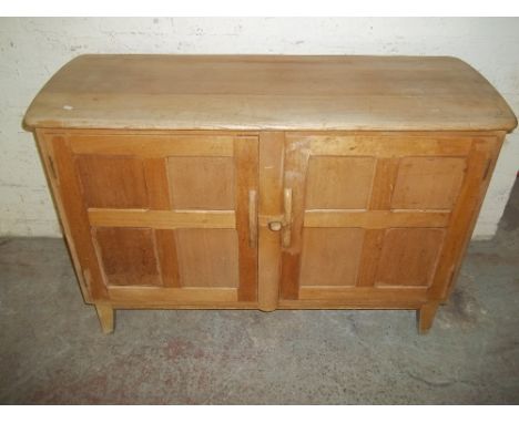 A WOODEN SIDEBOARD STYLE OF ERCOL