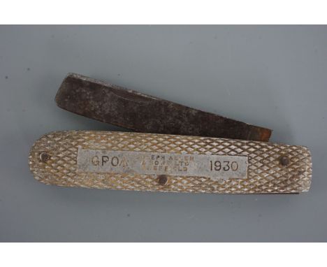 A 1930 GPO / General Post Office clasp knife by Joseph Allen &amp; Sons of Sheffield