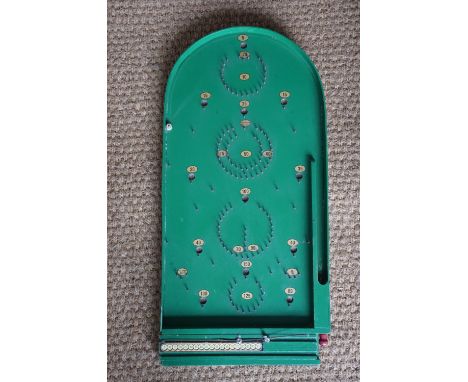 A Chad Valley bagatelle game, 77 cm x 38 cm