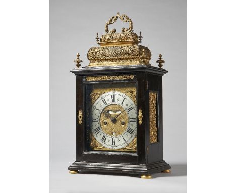 An Important Anglo-Dutch hour-striking and quarter repeating table clockBy Fromanteel & Clarke, Amsterdam, circa 1700The case