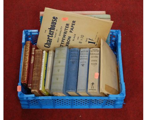 Jerome K. Jerome - Three Men in a Boat, published by Collins; together with various other volumes (one box)