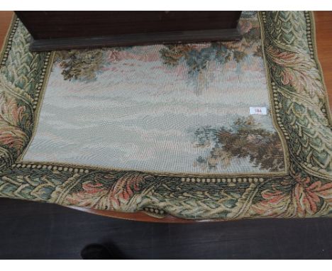 A tapestry wall hanging