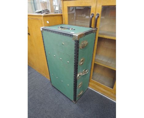 A vintage travelling trunk