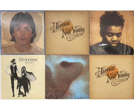 ROCK &amp; POP - LPs. Diverse large collection of around 200 x LPs. To include Tracy Chapman - S/T (EKT 44, in shrink), Paul 