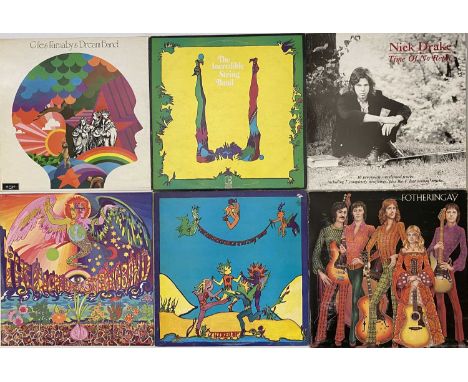 FOLK - LP COLLECTION. A folky collection of approx 38 x LPs. Artists/ Titles include Nick Drake - Time Of No Reply, Fothering