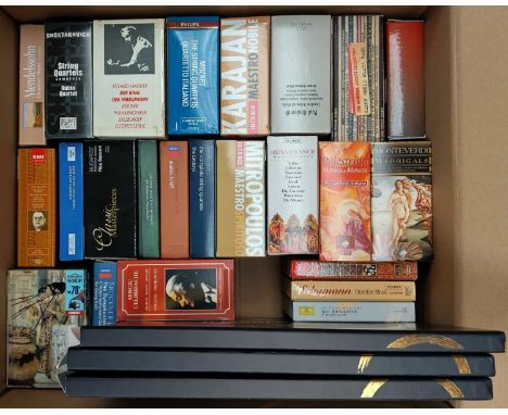CLASSICAL CD BOX SET COLLECTION - a collection of around 60 Classical CD box sets. Collection to include: Wagner - Der Ring D