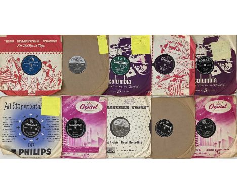 R&amp;R - 78s. Excellent collection of around 70 x 10" 78RPM recordings. With releases from the likes of Buddy Holly, Gene Vi