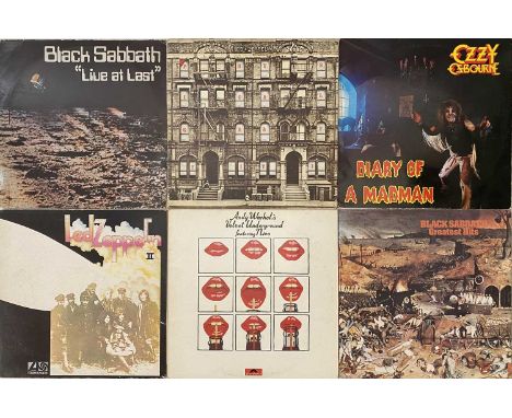 ROCK / POP - LP COLLECTION. A collection of approx 69 x (mostly) LPs. Artists/ Titles include Black Sabbath - The Ozzy Osbour