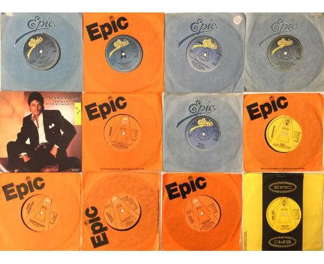 EPIC RECORDS - 7" COLLECTION. A quality collection of around 68 7" singles released on Epic Records. Mostly classic soul, inc