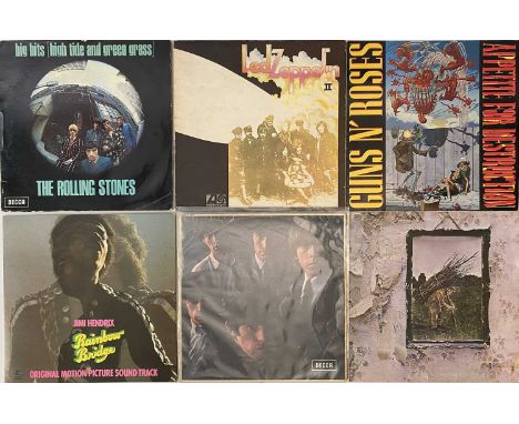 ROCK - LP COLLECTION. A collection of approx 57 x LPs. Artists/ Titles include Guns N Roses - Appetite Of Destruction (759924