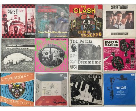 PUNK, WAVE, INDIE, ALT AND COOL POP 7" COLLECTION - a collection of approximately 118 Punk, Wave, Indie, Alt and Cool Pop 7"s