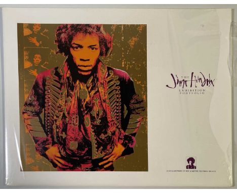 A 1992 set of six limited edition prints, issued with an official Jimi Hendrix exhibition. To include prints of work by Gered