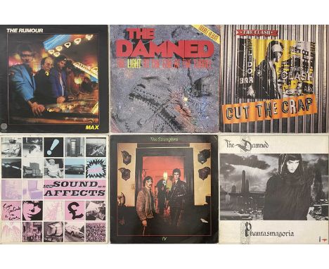 PUNK / WAVE - LP COLLECTION. A collection of 28 x (mostly) LPs. Artists/ Titles include The Clash - Cut The Crap, The Damned 
