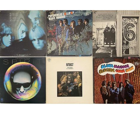 PSYCH - LP COLLECTION. Another excellent collection of 44 psych LPs. Artists/ titles include Spirit inc The Family That Plays