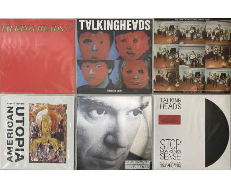 THE TALKING HEADS AND RELATED LP REISSUE COLLECTION - a collection of 10 LPs and 1 CD box set of Talking Heads and related re