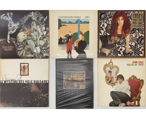 ROCK/ PROG/ POP - LP COLLECTION. A collection of around 57 LPs. Artists/ titles include Cher - Greatest Hits 1965-1992 (GEF 2
