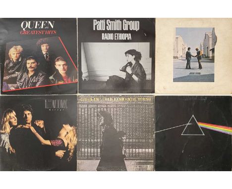 ROCK AND POP LP COLLECTION - a collection of approximately 200 Rock and Pop LPs. Collection to include: Pink Floyd - Wish You