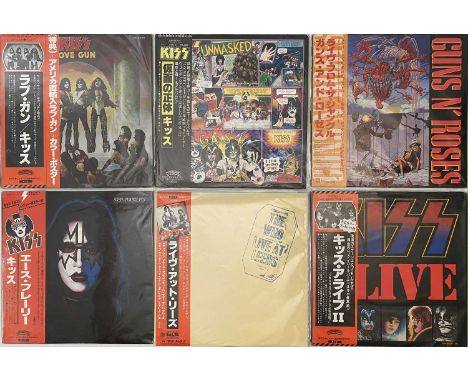 CLASSIC/ HEAVY ROCK - JAPANESE LP COLLECTION. A collection of around 37 rock LPs, all Japanese pressings. Artists/ titles inc