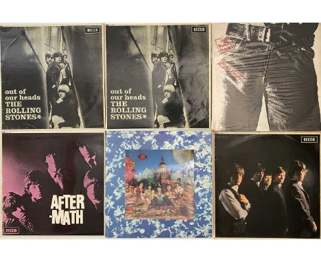 THE ROLLING STONES - LP COLLECTION. An extensive collection of around 31 LPs by The Rolling Stones. Includes albums, comps, o