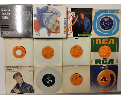 DAVID BOWIE - 7" COLLECTION (INC BOX SETS). A smashing pack of 46 7" singles by David Bowie, including 2 box sets. Title incl