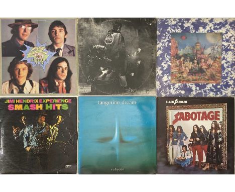 ROCK - LP COLLECTION. A collection of approx 47 x LPs. Artists/ Titles include The Rolling Stones - Their Satanic Majesties R