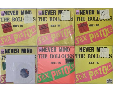 SEX PISTOLS - NEVER MIND THE BOLLOCKS LP PACK (2010 ONWARDS REISSUES). A quality selection of 13 LP pressings of Never Mind T