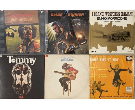 SOUNDTRACKS - LP COLLECTION. A large collection of approx 200 x LPs. Artists/ Titles include Ennio Morricone - I Grandi Weste