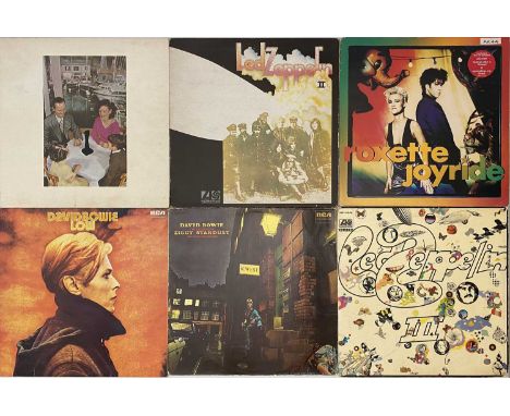 ROCK / POP - LP COLLECTION. A rockin collection of approx 83 x (mostly) LPs to include some 12". Artists/ Titles include Roxe