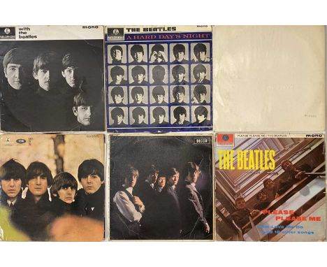 60S/70S - LP PACK. A selection of 12 x LPs including Beatles originals. Artists/ Titles are White Album (PMC 7068, 'An EMI Re