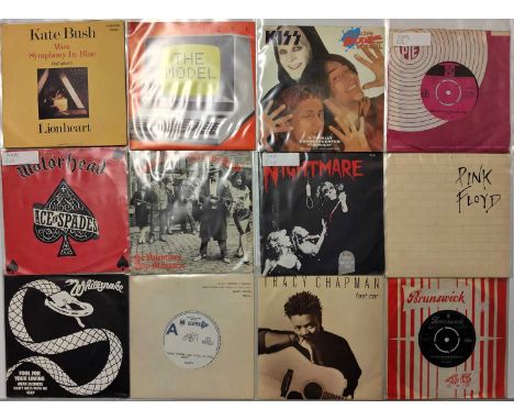 ROCK / POP ACROSS THE DECADES! - 7" COLLECTION. A large collection of approx 800 x 7". Artists include Kate Bush, Kraftwerk, 