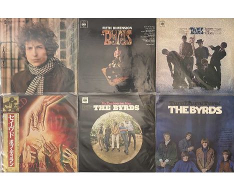 THE BYRDS / BOB DYLAN - LP PACK. A clean pack of 14 x LPs. Artists/ Titles are The Byrds inc Younger Than Yesterday (62988), 