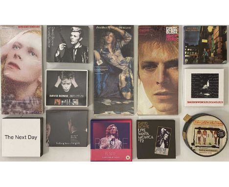 DAVID BOWIE - CD COLLECTION (INC BOX SETS). An extensive collection of around 74 CDs including many boxsets by David Bowie. S