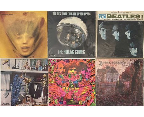 ROCK - LP COLLECTION. A collection of approx 48 x LPs. Artists/ Titles include The Beatles - Meet The Beatles!, The Rolling S