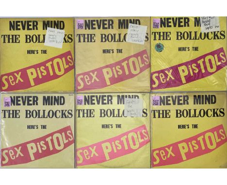 SEX PISTOLS - NEVER MIND THE BOLLOCKS OVERSEAS LP PACK. A pack of 11 different LP pressings of Never Mind The Bollocks by Sex