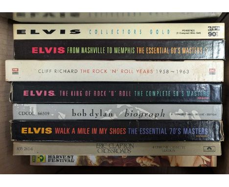 ROCK AND POP CD BOXSET COLLECTION - a collection of 20 Rock and Pop box sets and 35 CDs. Collection to include: Harvest Festi