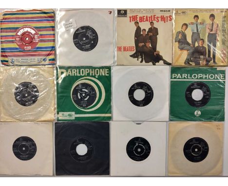 THE BEATLES AND SOLO - 7" COLLECTION. A collection of around 39 7" singles by The Beatles and related solo releases. The Beat