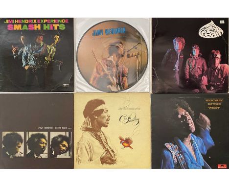 HENDRIX/ CREAM/ PINK FLOYD - LP PACK. A selection of 16 rock LPs. Artists/ titles include Cream - Fresh Cream (593 001). Jimi
